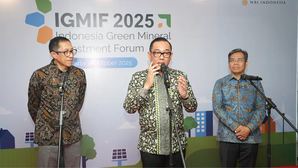 Wamen Investasi dan Hilirisasi membuka IGMIF 2025, menegaskan komitmen Indonesia membangun ekosistem mineral hijau dan berkelanjutan.
